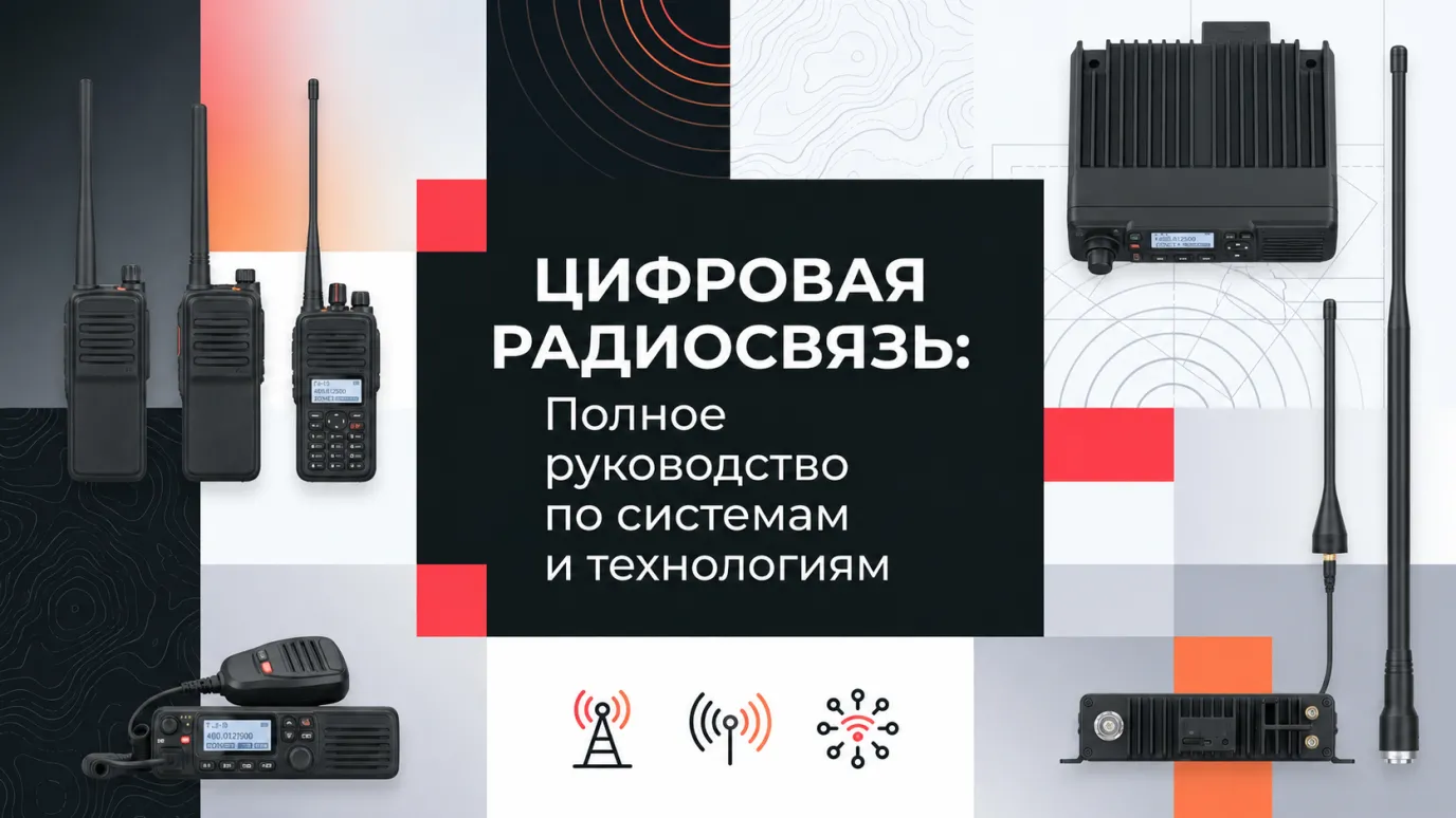 Цифровая радиосвязь: полное руководство по системам, стандартам и технологиям применения