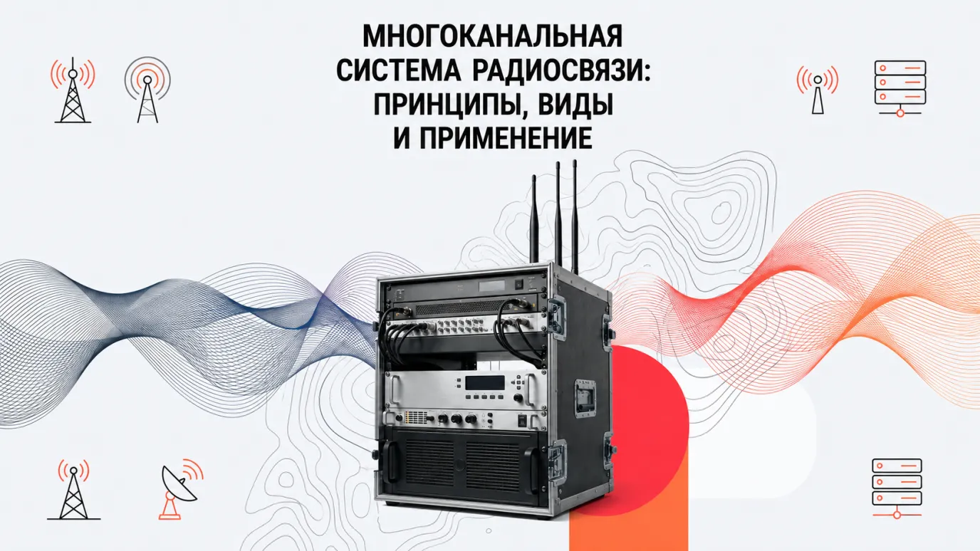 Многоканальная система радиосвязи: полное руководство по принципам, видам и применению в 2026 году